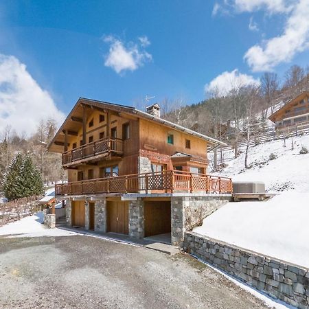 Chalet Himalaya , 10 Person Chalet With 5 Ensuite Bedrooms And Outdoor Jacuzzi In Meribel Centre 외부 사진