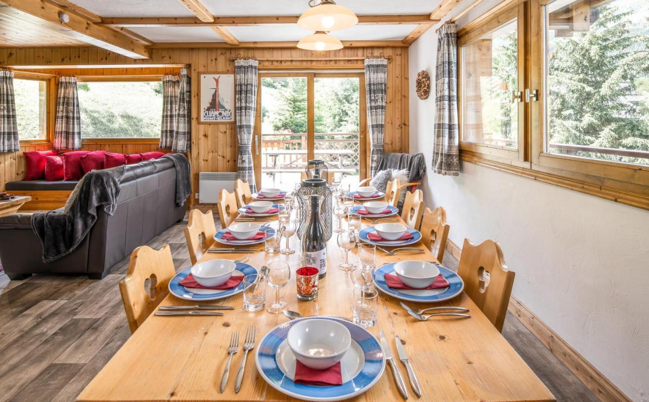 Chalet Himalaya , 10 Person Chalet With 5 Ensuite Bedrooms And Outdoor Jacuzzi In Meribel Centre 외부 사진